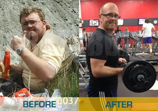 Tony tabte 51 kg kropsfedt og tog 8 kg muskler på!