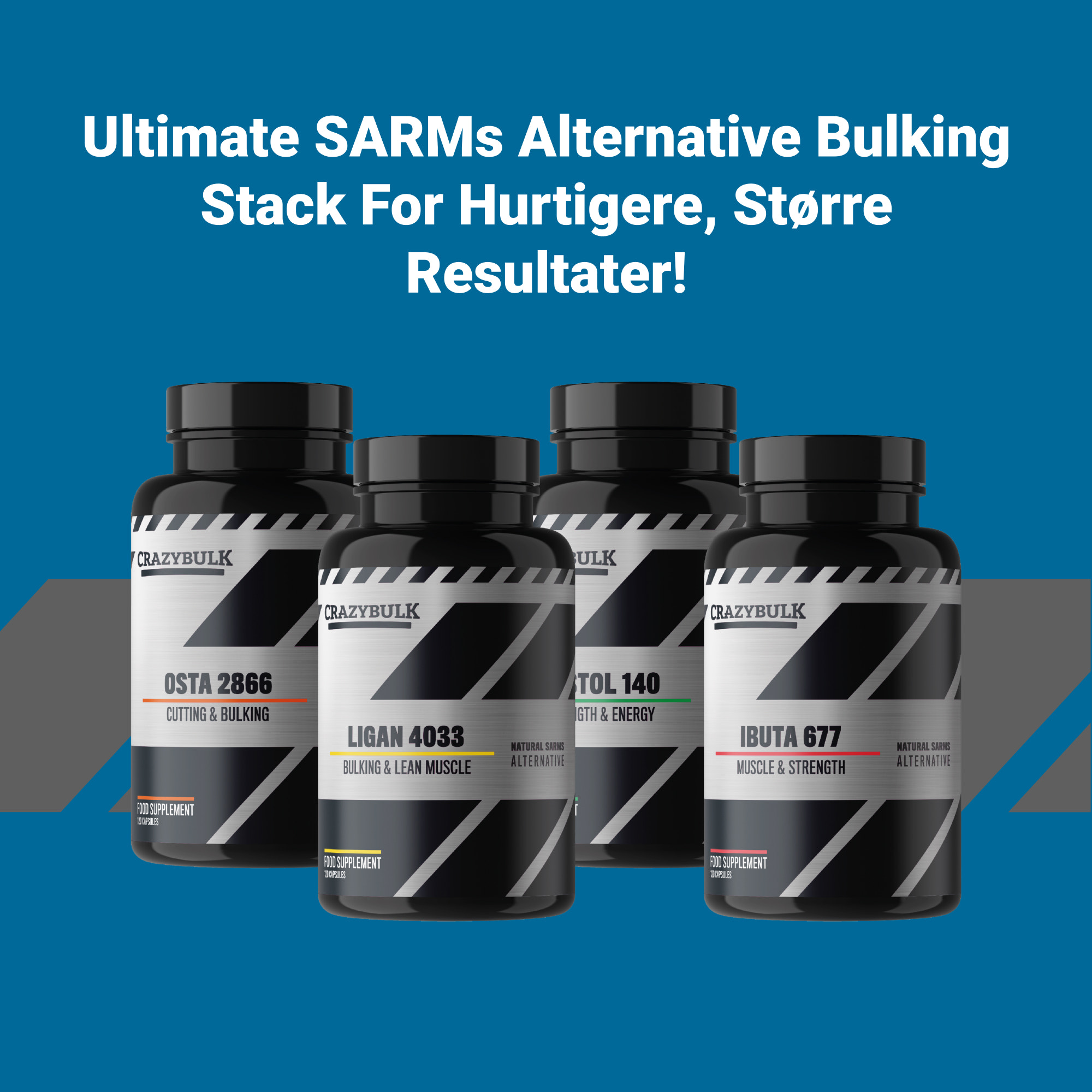 SARMs Pakke til øgning af muskelmasse